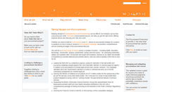 Desktop Screenshot of procurementportal.com