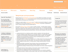 Tablet Screenshot of procurementportal.com